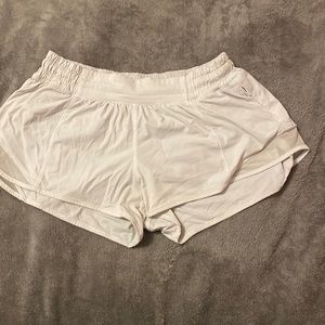 White Lululemon Shorts
